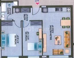 2+1 FLAT FOR SALE IN GIRNE ALSANCAK AT PROJECT PHASE