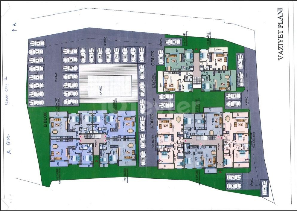 ГИРНЕ АЛСАНКАКАТА 2+1 ПЕНТХАУС НА ПРОДАЖУ