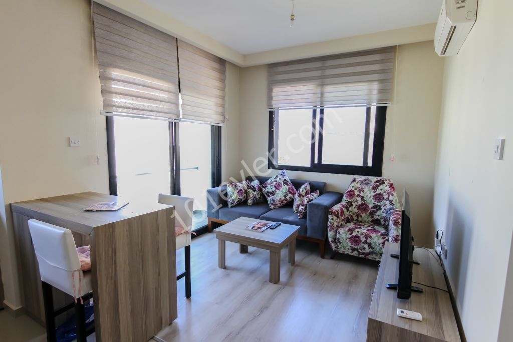 1+1 роскошные полностью меблированные апартаменты в центре Кирении ** 