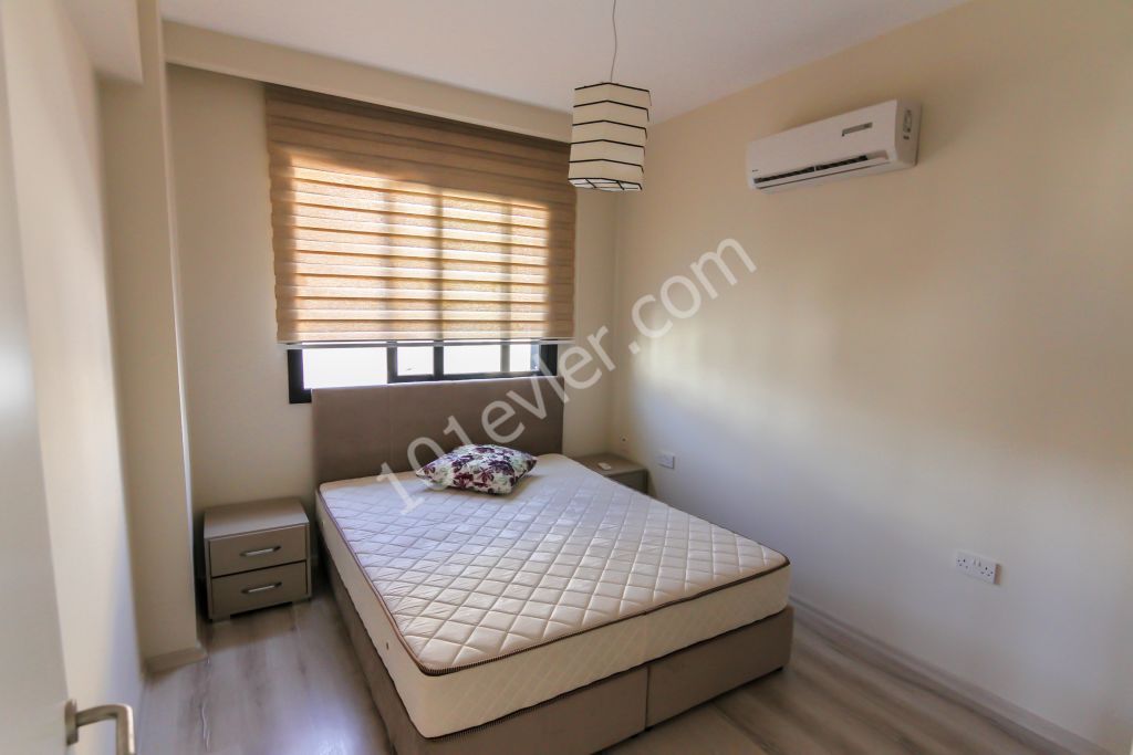 Girne merkezi konum 1+1 lüks full eşyalı daire