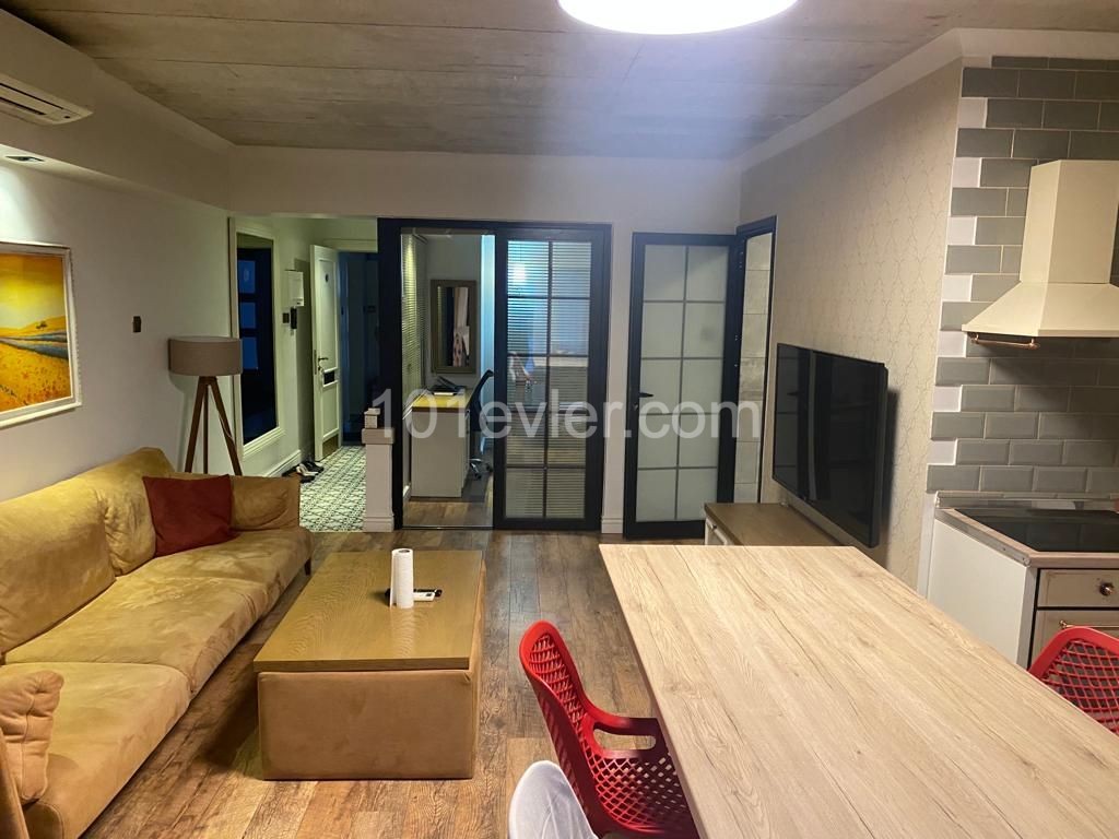 Luxurious 1+1 Fully Furnished Flat For Rent In Kyrenia Center