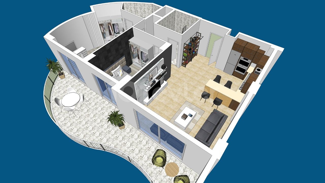 Apartment 2+1 in Edelweiss