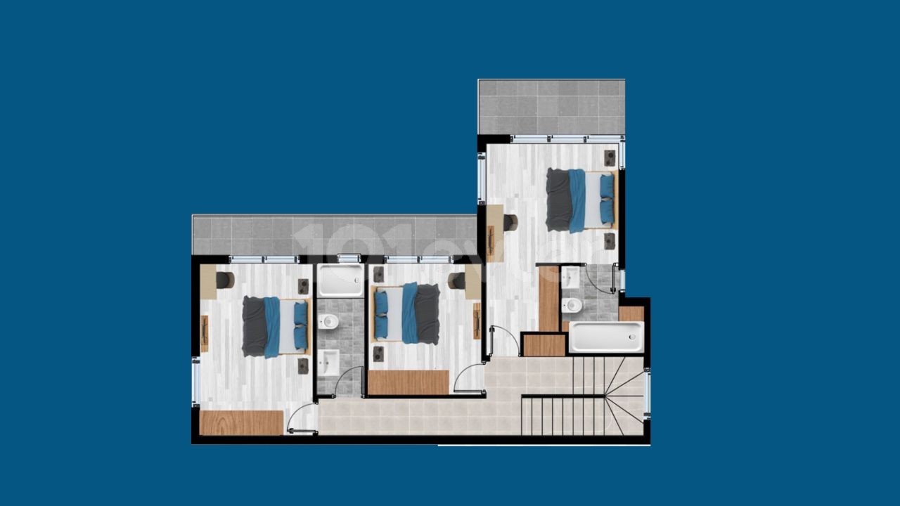 For sale townhouse 3+1 SPARDA VILLAS /Panah Construction/ Yeni Bogazici