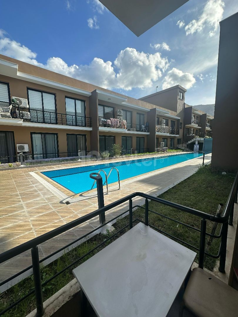 LUXURY FLAT WITH CLOSED PARKING CAMERA SYSTEM AND COMMON POOL IN GIRNE DOĞANKÖY.