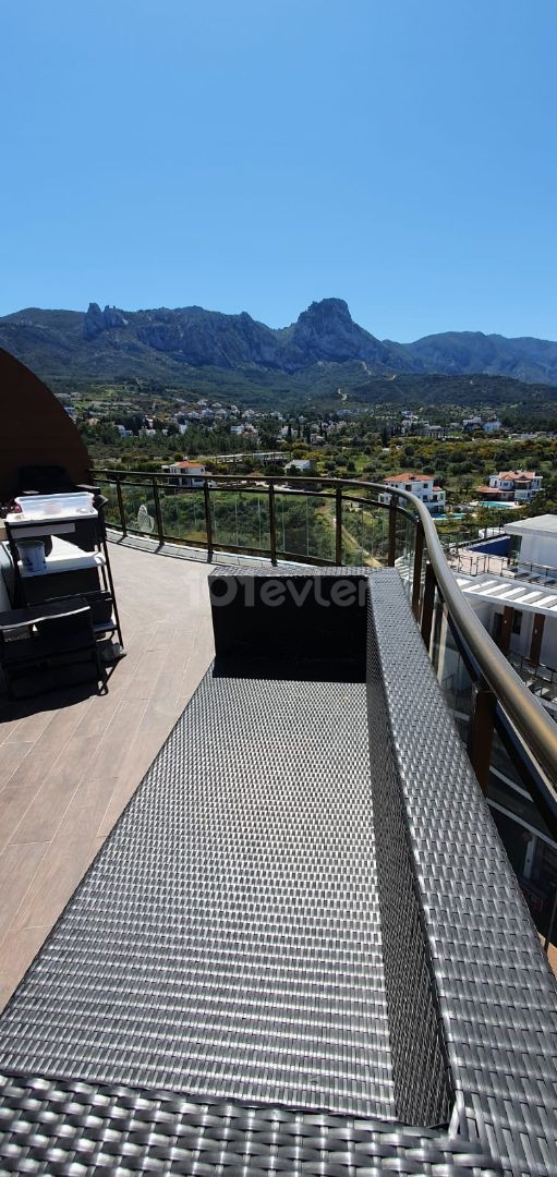 3+1 penthouse with spectacular mountain and sea views in the 8th Akacan Elegance complex  ** 