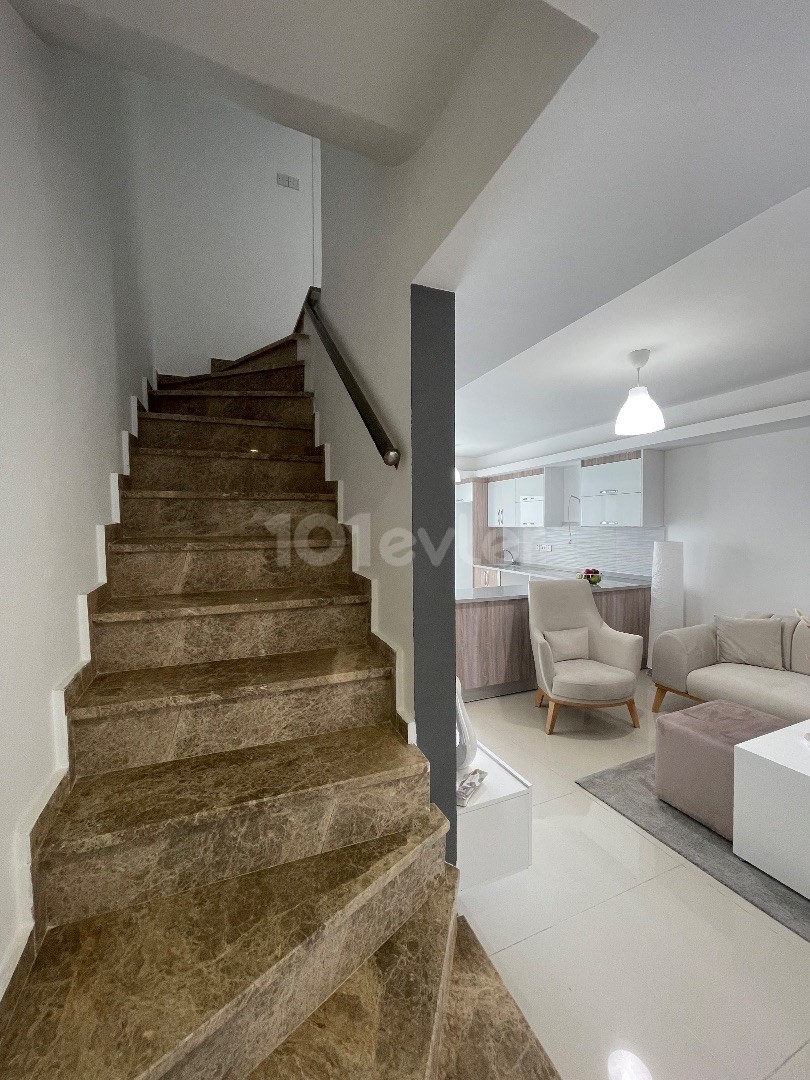 3+2 semi-detached house with sea view in Kyrenia Olive Grove