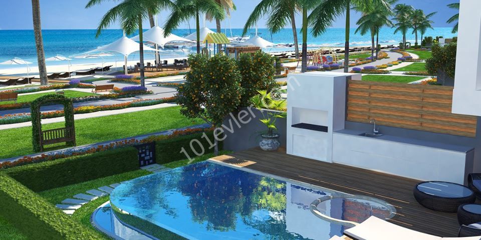 A CAR GIFT FOR EVERYONE WHO BUYS A HOUSE.. 1+1 APARTMENTS FOR SALE IN OUR BEACHFRONT PROJECT HABIBE ÇETIN 05338547005 ** 