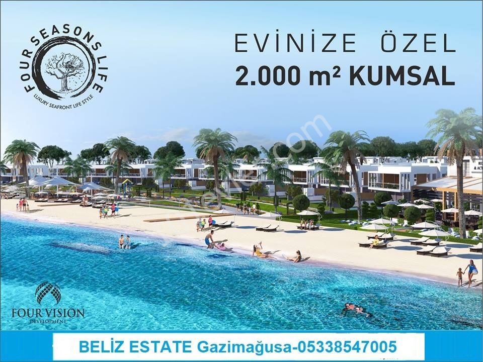 A CAR GIFT FOR EVERYONE WHO BUYS A HOUSE.. 1+1 APARTMENTS FOR SALE IN OUR BEACHFRONT PROJECT HABIBE ÇETIN 05338547005 ** 