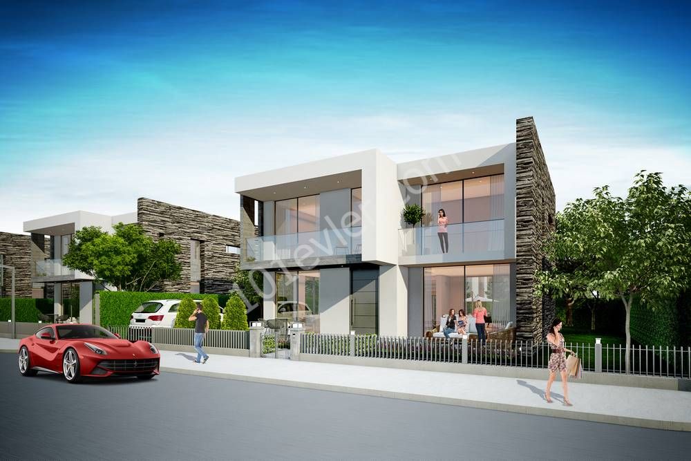 3+ 1 villa Habibe Cetin for sale near the center of famagusta 05338547005 ** 