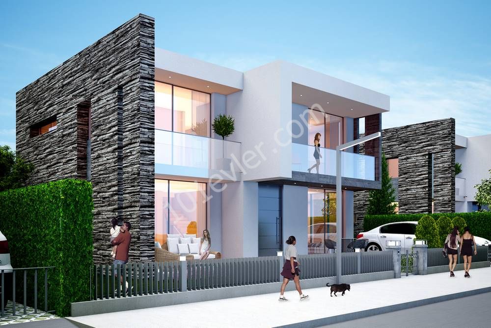 3+ 1 villa Habibe Cetin for sale near the center of famagusta 05338547005 ** 