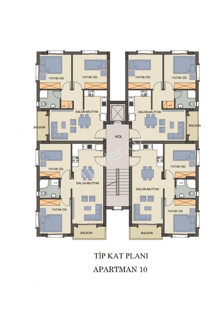 Gazimağusa da yeni projede faiz yok,tapu hazır,72 ay vade İmkanıyla  satılık 2+1  daireler habibe Çetin 05338547005