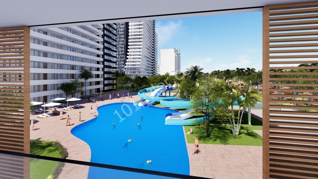 1+0 residence apartments for sale in Cyprus longbeachte,new project ** 