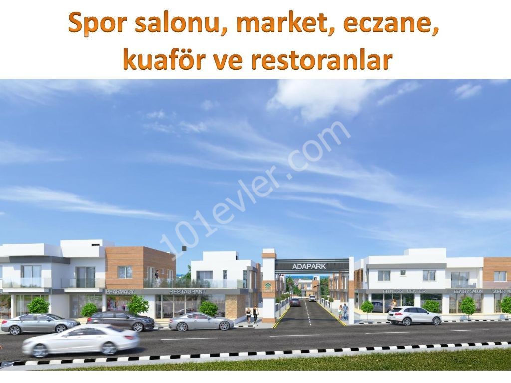 2+1 apartments for sale in yenibogaz, Famagusta, where green blends into blue -Habibe Cetin 05338547005 ** 