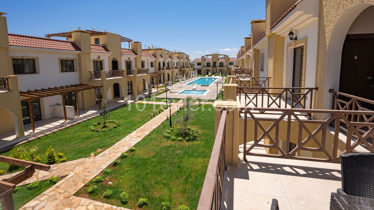 Apartments for Sale with a Pool in Famagusta Yenibogaz Habibe Cetin 05338547005 ** 