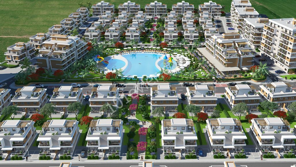 Address of Peace and Happiness 1 + 1 Apartments for Sale in a Magnificent Project on Iskele Longbeach Habibe Çetin +905338547005 ** 