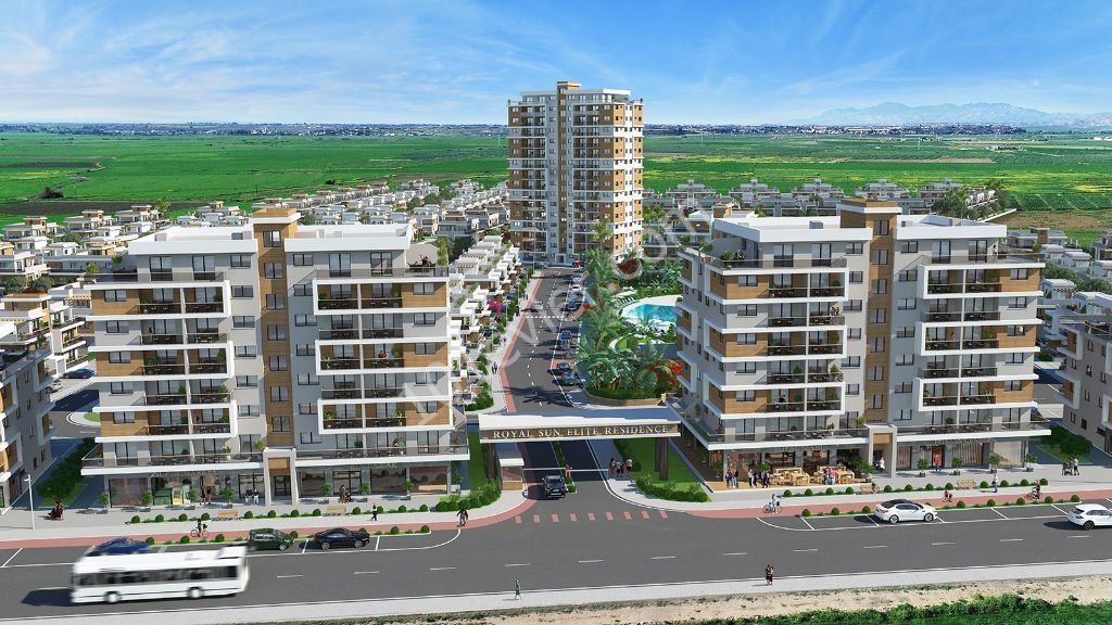 Huzur ve Mutluluğun Adresi İskele Longbeach'te Muhteşem Projede Satılık 1+1 Daireler Habibe Çetin +905338547005