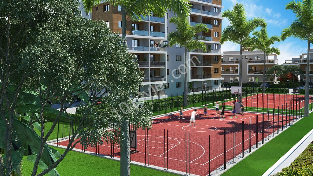 Address of Peace and Happiness 1 + 1 Apartments for Sale in a Magnificent Project on Iskele Longbeach Habibe Çetin +905338547005 ** 