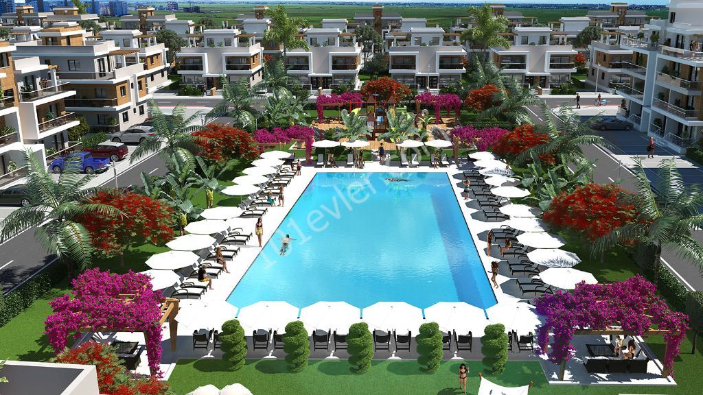 2+1 Apartments for Sale in a Magnificent Project on the Northern Cyprus Pier Longbeach Habibe Çetin +905338547005 ** 