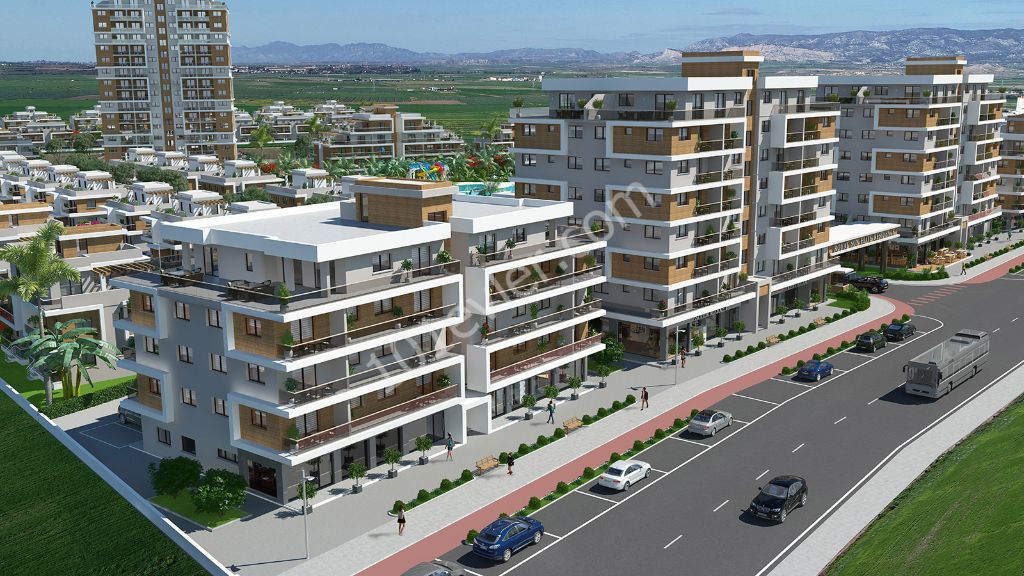 2+1 Apartments for Sale in a Magnificent Project on the Northern Cyprus Pier Longbeach Habibe Çetin +905338547005 ** 