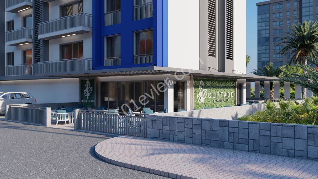 2+1 Apartments for Sale in a Project with a Magnificent Sea View on the Northern Cyprus Pier Longbeach- Habibe Çetin +905338547005 ** 