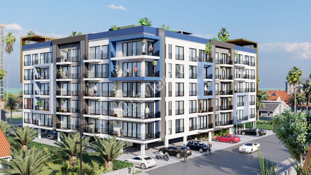 2 + 1 Wohnungen zum Verkauf in einem Projekt mit herrlichem Meerblick in Nordzypern Pier Longbeach - Habibe Cetin + 905338547005 ** 