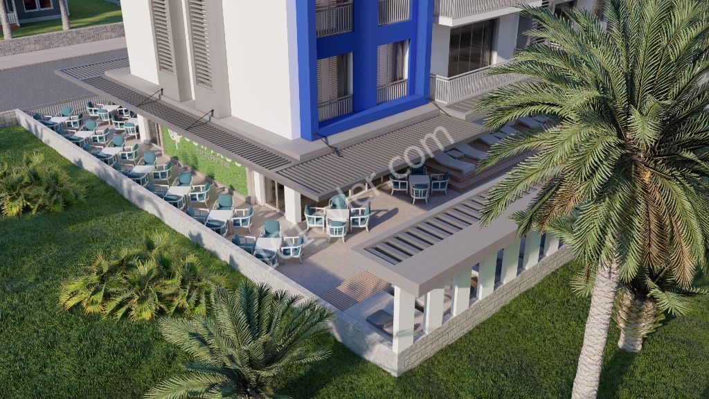 Kuzey Kıbrıs İskele Longbeach'te Muhteşem Deniz Manzaralı Projede Satılık 2+1 Daireler- Habibe Çetin +905338547005