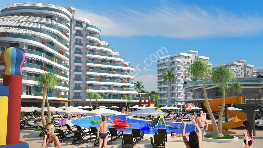 1+0 Apartment for Sale at Iskele Longbeach in Northern Cyprus Habibe Cetin 05338547005 ** 