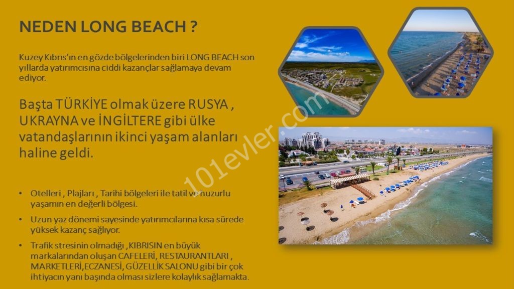 İskele Longbeach Bölgesinde Satılık 1+1 Daireler Habibe Çetin 05338547005 