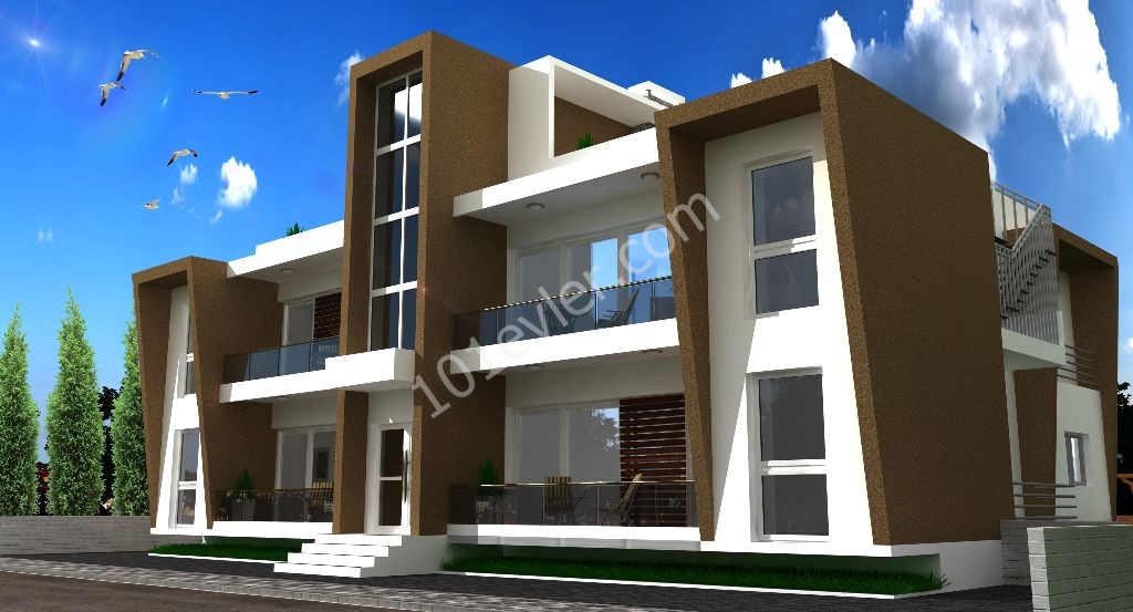 Enjoy the villa in your apartment! 3 +1 Apartments for Sale with garden and terrace options Habibe Cetin 05338547005 ** 