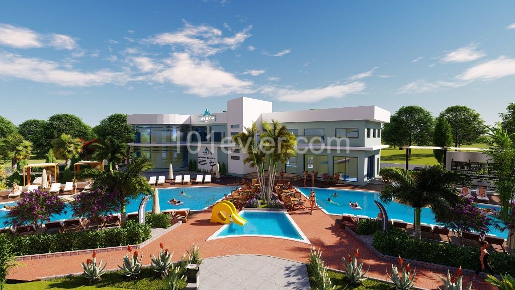 Enjoy a 4-season Holiday in Iskele Longbeach District,1+0 Apartments for Sale Habibe Cetin 05338547005 ** 