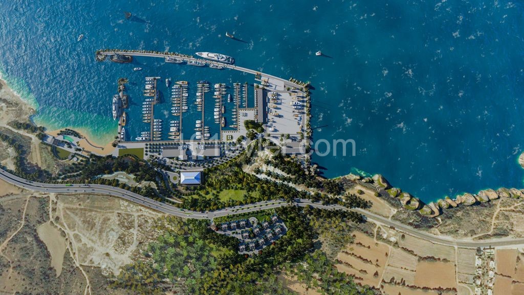 Yenierenköy'de Deniz ,Marina ve  Dağ manzaralı Lüks Özel Havuzlu  Satılık 3+1 Villalar    Habibe Çetin 05338547005 