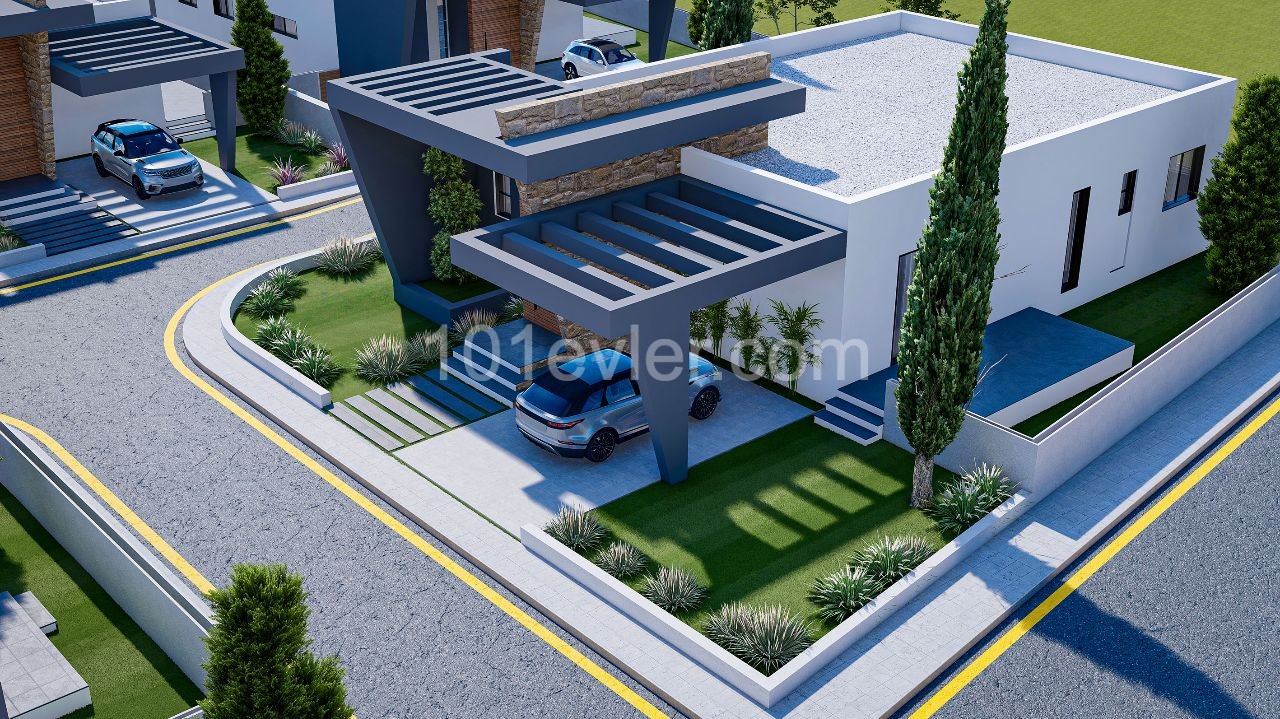 Majestic Diamond Project 3+1 Luxury Villas For Sale In Famagusta Yenibogazici Area ** 