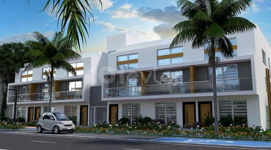 1+1 Wohnung zum Verkauf HABIBE Cetin geeignet für Investitionen in Famagusta Pier Bosporus ** 