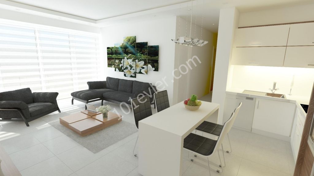 FAMAGUSTA HAS A DIFFERENT STRUCTURE, MAKE YOUR DIFFERENCE.2+1 APARTMENTS FOR SALE ** 