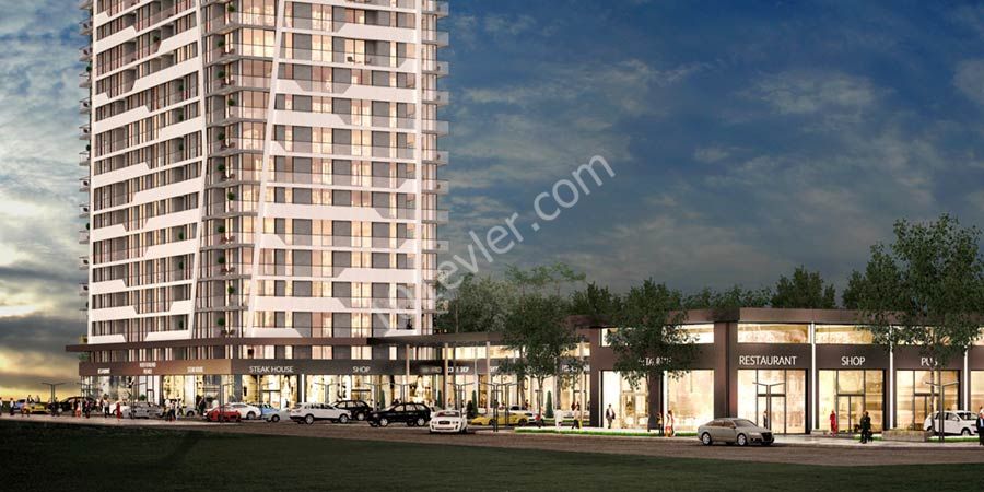 LUXURY RESIDENCE APARTMENTS FOR SALE IN THE VERY HEART OF FAMAGUSTA, CLOSE TO THE FIRST AND ONLY STARS OF THE ISLAND INFORMATION: HABIBE CETIN 05338547005 ** 