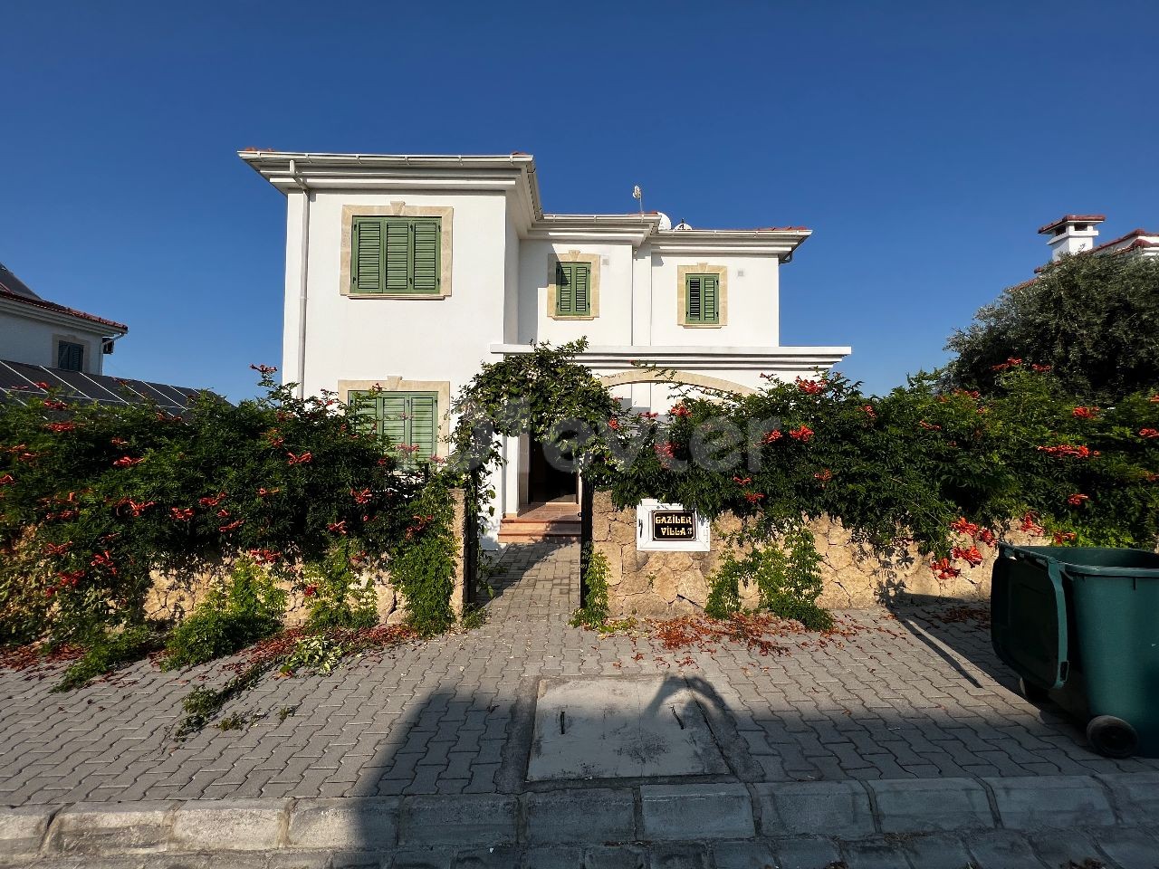 3+1 Villa zur Miete mit privatem Pool in Çatalköy, Kyrenia