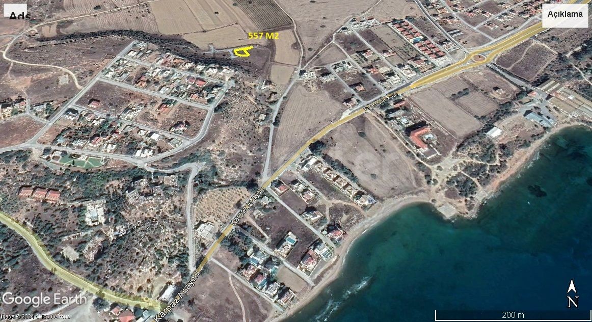 FOR SALE 557 M2 LAND IN THE DOCK MONARGA REGION