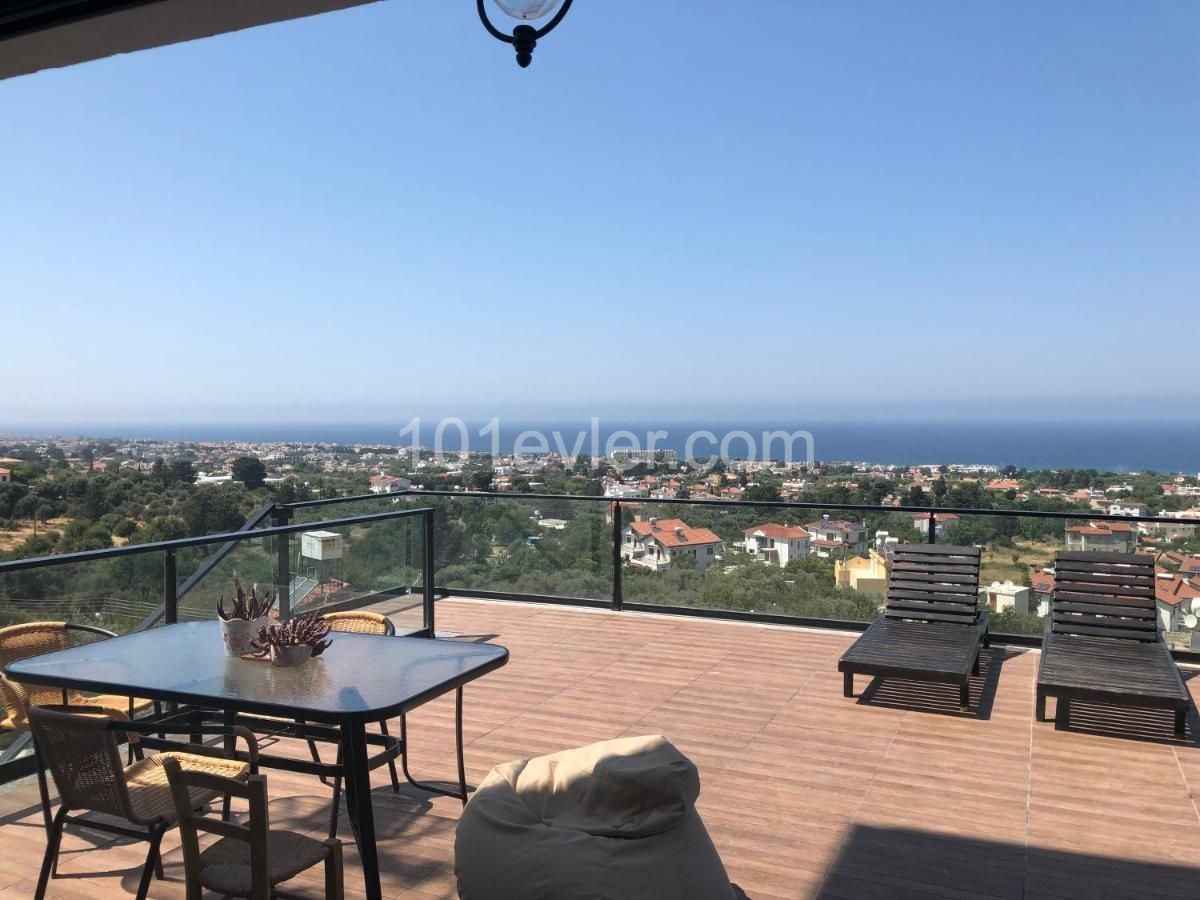 Gorgeous View Pool Villa For Sale In Girne Lapta ** 