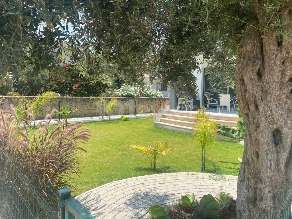 Our apartment with a large garden with a view is for sale in Çatalköy, intertwined with nature. ** 