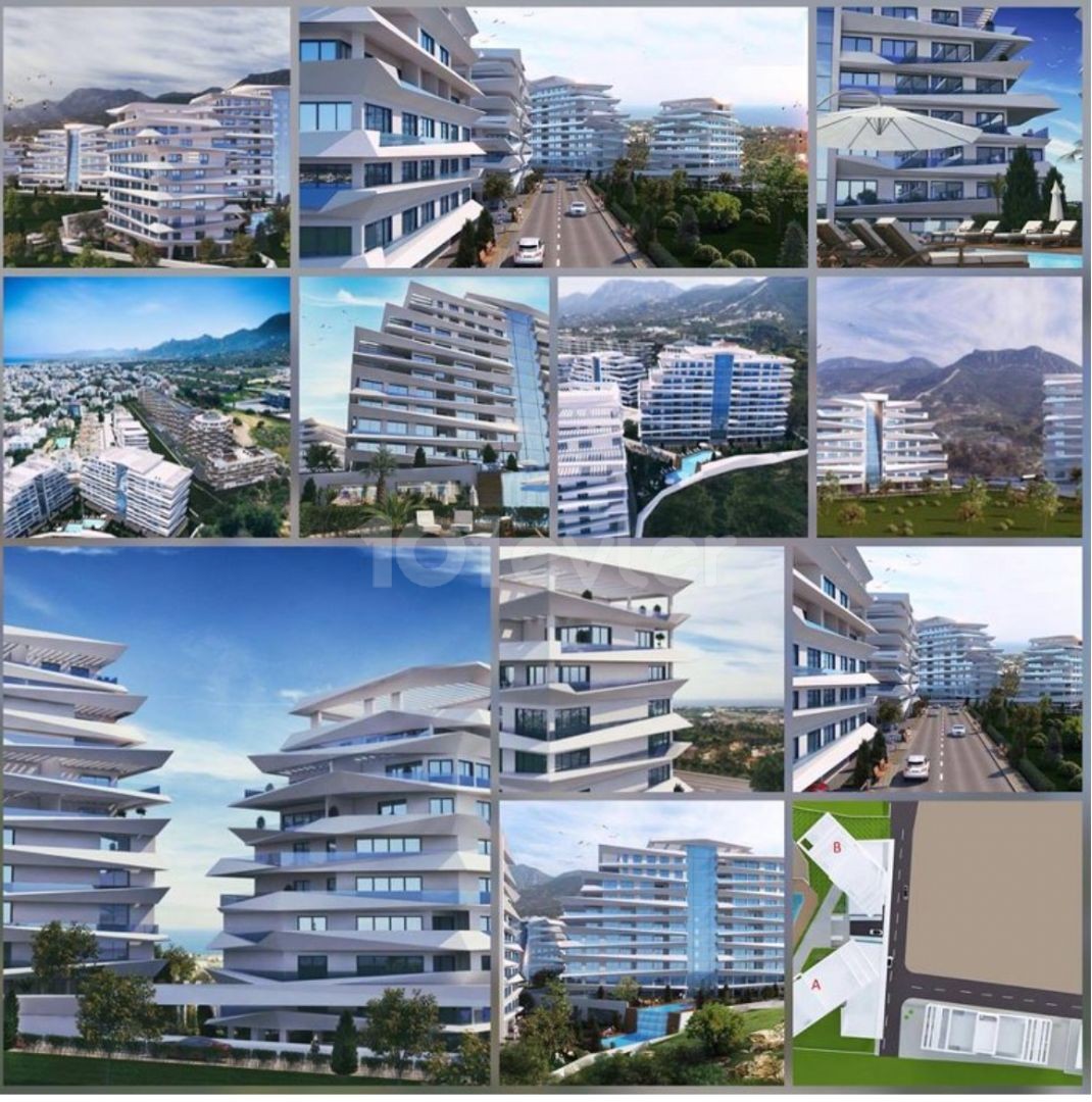 Kyrenia ist auch ein spektakuläres Projekt, das auf eine herrliche Aussicht trifft, Ultra Lu Llozu hat den Countdown begonnen, um an diesem Projekt teilzunehmen... ** 