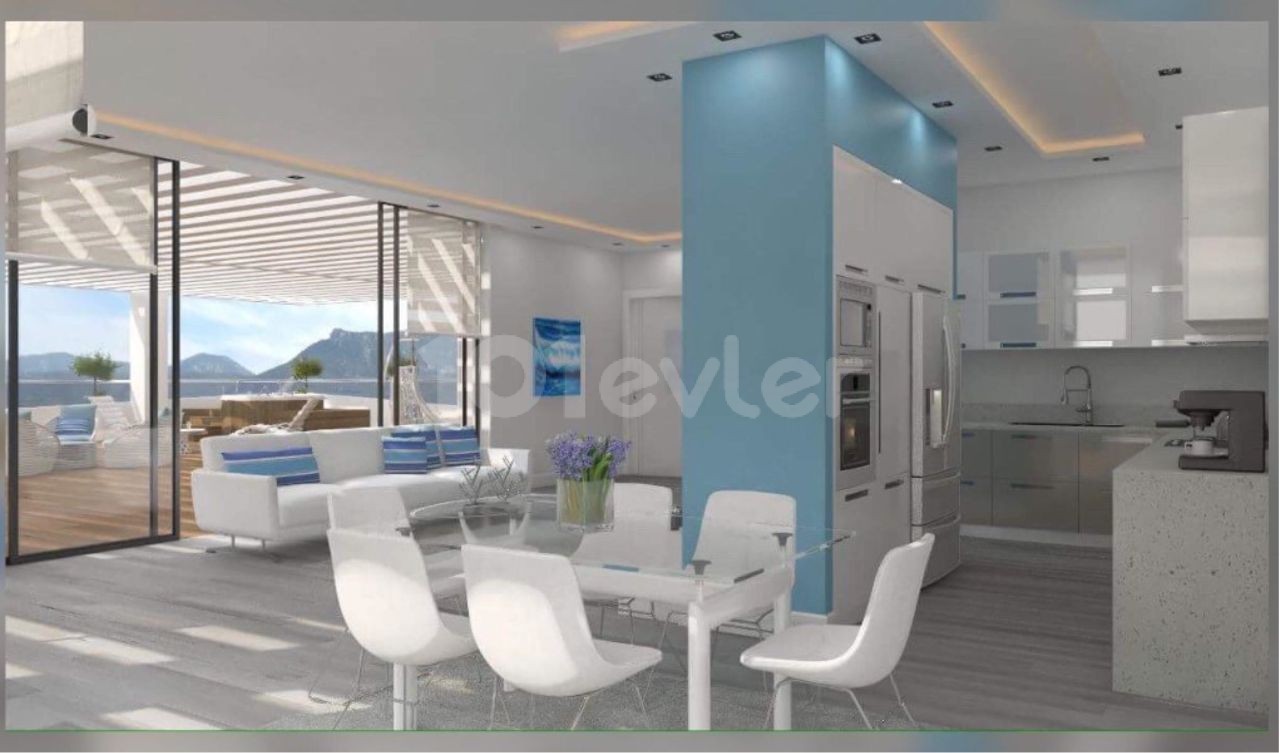 Kyrenia is also A Magnificent Project, It Meets With a Magnificent View, Ultra Lux has started the countdown to take part in this Project... ** 