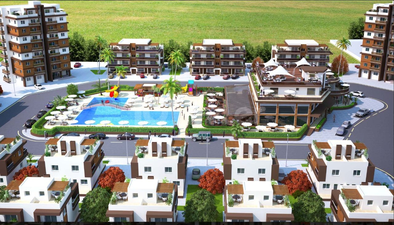 Long Beach İskele'de Çok Özel Bir Sitede, Havuz Manzaralı, Residence Hizmeti veren, Yüksek Kira getirisi olan, taşınmaya hazır, Geniş Balkonlu Fırsat Studio Daire satılıktır.