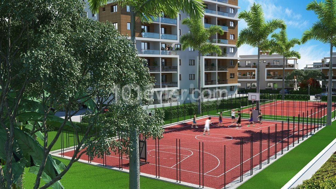 İskele Long Beach Bölgesinde Elite bir Projede kolay Ödeme Koşulları ile Daire Sahip Olamanın Tam Zamanı