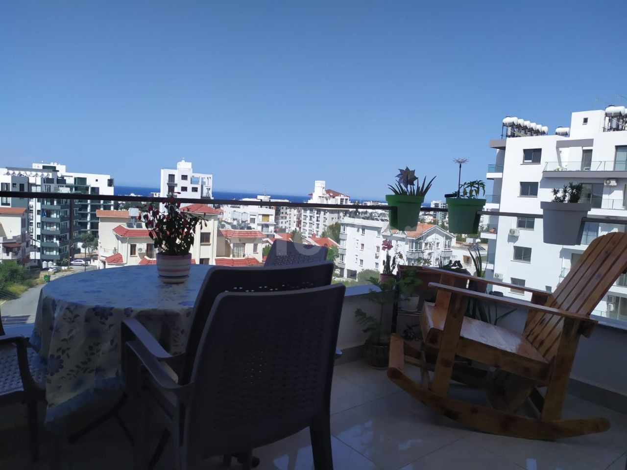 Our 2 + 1 Apartment with a Magnificent View in the Nusmar Market Area in Kyrenia is for Sale. ** 