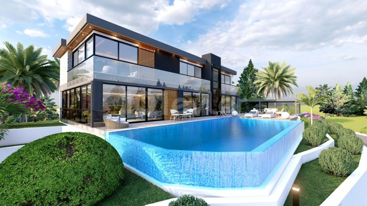 Kyrenia's most ambitious villa project, with its mesmerizing magnificent view, is waiting for its buyer...