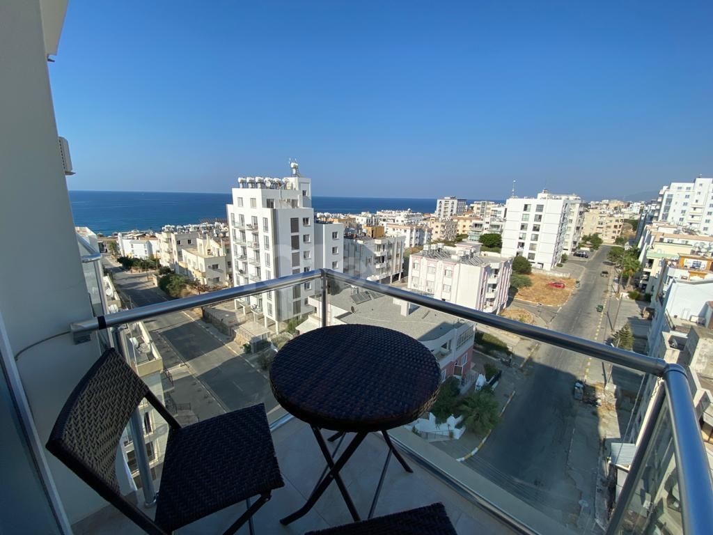 1+1 Wohnung zu verkaufen in Kyrenia Zentrum mit herrlichem Blick und hohen Mieteinnahmen