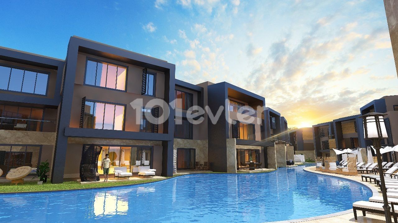 *TEK YETKİLİ* Kervansarayın En Güzel yerinde Denize 1 dakika Yürüme Mesafesinde, Hotel Konseptli Taşınmaya hazır,  Loft 1+1 ev 