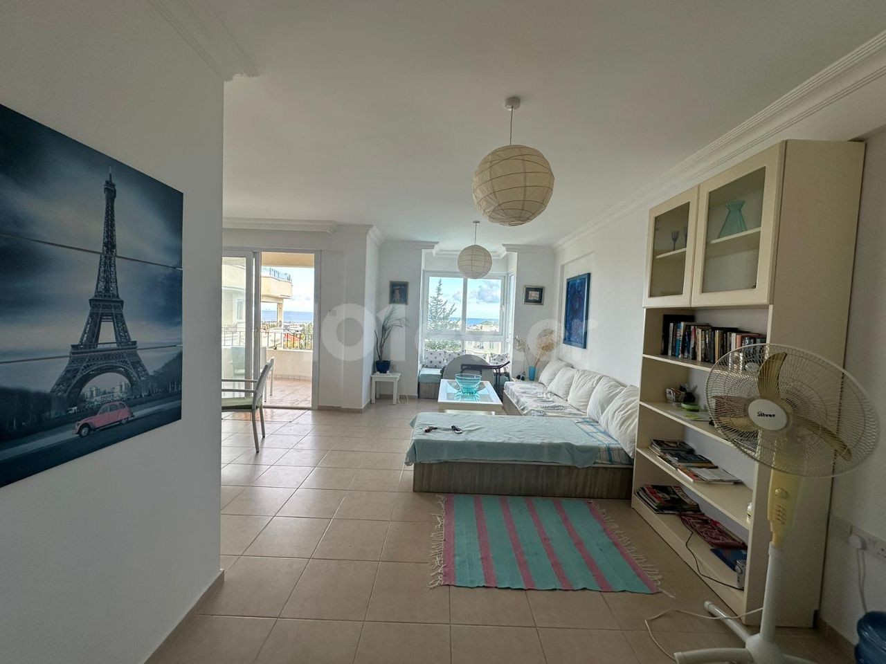 SINGLE AUTHORIZED ALSANCAK 3+1 FLAT WITH SEA VIEW