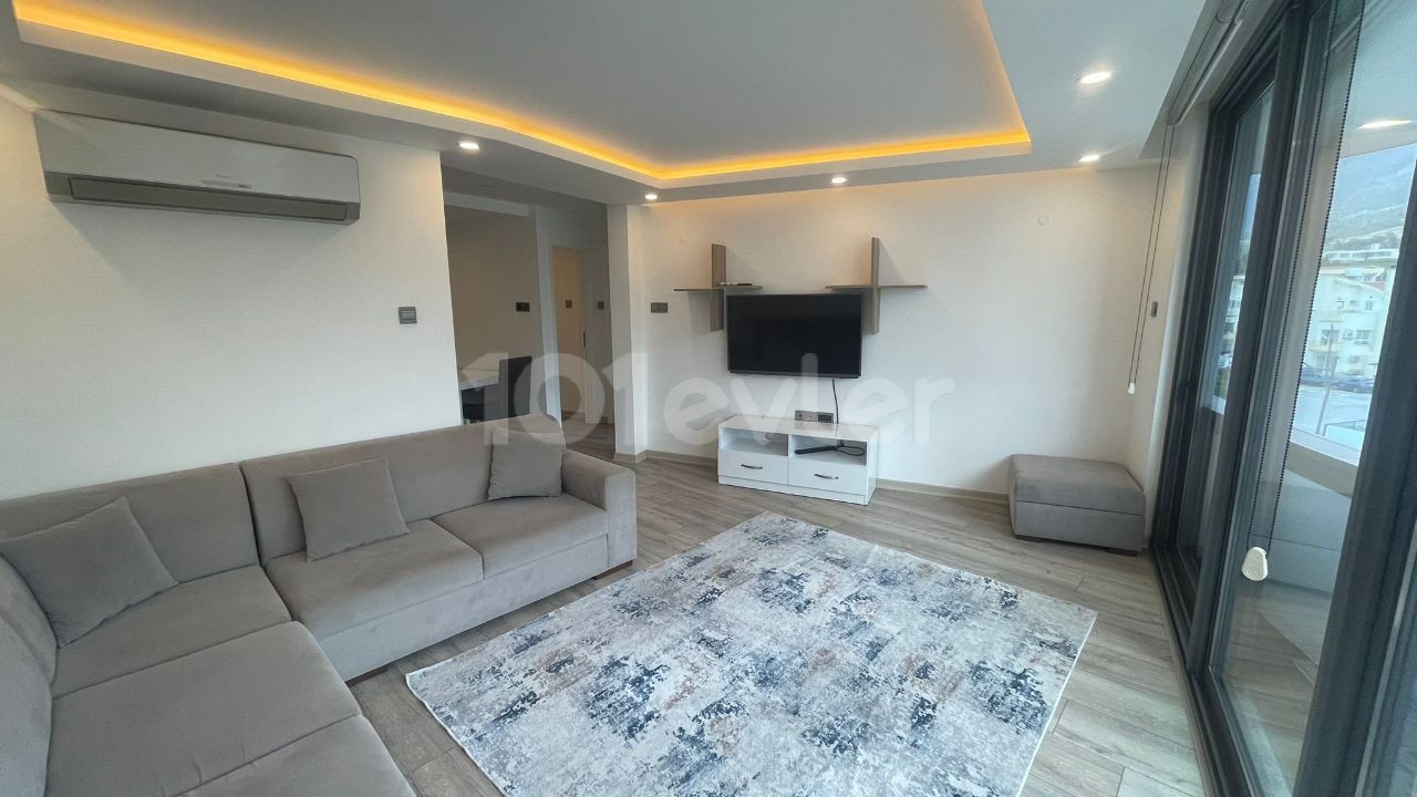 Fully furnished 2+1 flat for rent in Kyrenia center