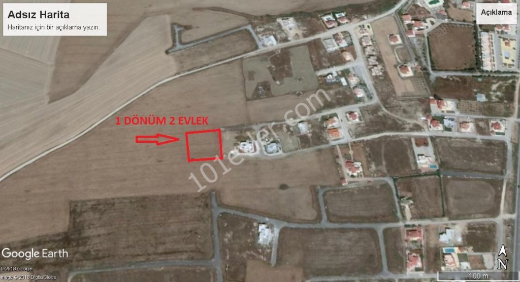 Field For Sale in Long Beach, Iskele